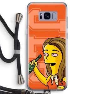 Jamie Lee Simpson: Samsung Galaxy S8 Transparant Hoesje met koord