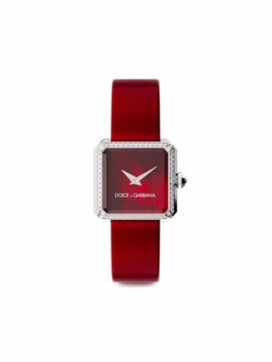 Dolce & Gabbana montre Sofia 24 mm - Rouge