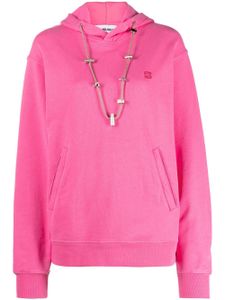 AMBUSH hoodie à lien de resserrage - Rose