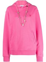 AMBUSH hoodie à lien de resserrage - Rose