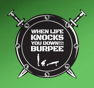 Muursticker Burpee