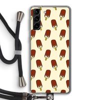 Yummy: Samsung Galaxy S21 Plus Transparant Hoesje met koord
