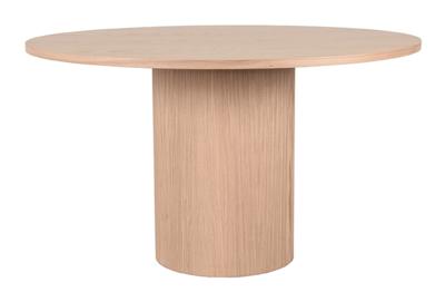 LABEL51 Ronde Eettafel 'Oliva' Naturel Eiken, 130cm