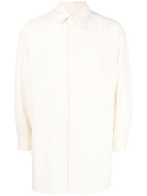 Yohji Yamamoto chemise à poches poitrine - Jaune