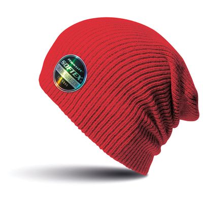 Softex beanie wintermuts in het rood