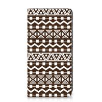 Samsung Galaxy A52 Hoesje met Magneet Aztec Brown - thumbnail