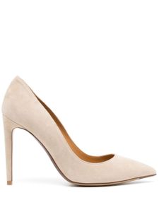 Ralph Lauren Collection Celia 100mm suede leather pumps - Tons neutres