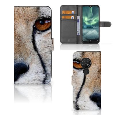 Nokia 7.2 | Nokia 6.2 | Telefoonhoesje | Met pasjeshouder | Cheetah