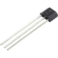 TRU COMPONENTS Hall-sensor AH49EUA 4.5 - 6 V/DC Meetbereik: +0.0125 - +0.0205 T TO-92 Solderen - thumbnail