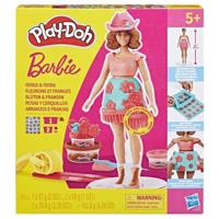 Play-Doh Barbie Bloemetjes en Franjes Boetseerklei Set