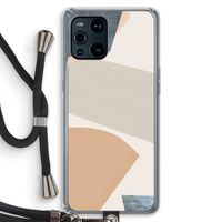 Formo: Oppo Find X3 Transparant Hoesje met koord
