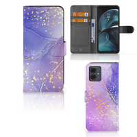 Hoesje voor Motorola Moto G14 Watercolor Paars - thumbnail