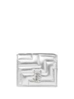 Jimmy Choo portefeuille Hanne en cuir - Argent