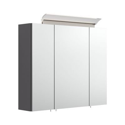Spiegelkast Aron Antraciet 75 cm