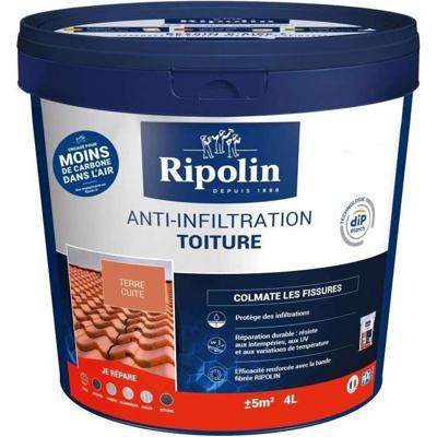 Anti-infiltratie terracotta dak - RIPOLIN - 4 L