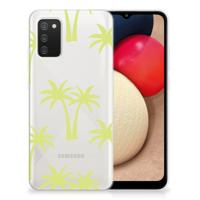 Samsung Galaxy A02s | TPU Case | Palmtrees