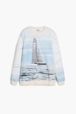 American Magic zeilboot sweatshirt - BLUE - L