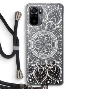 Roses Are Red: Xiaomi Redmi Note 10 Pro Transparant Hoesje met koord