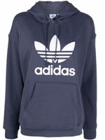 adidas hoodie à logo Adicolor Trefoil - Bleu