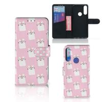 Alcatel 1S 2020 | Telefoonhoesje | Met pasjeshouder | Sleeping Cats