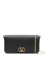 Valentino Garavani pochette à détail VLOGO - Noir