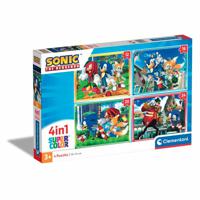 Clementoni Supercolor Sonic Legpuzzel 12 stuk(s) Videospel