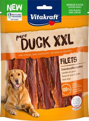 Duck xxl eendenvleesstrips 250g - Vitakraft