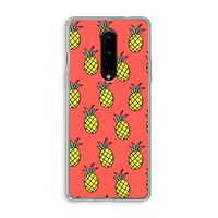 Ananas: OnePlus 8 Transparant Hoesje