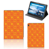 Lenovo Tablet M10 Tablet Hoes Batik Oranje