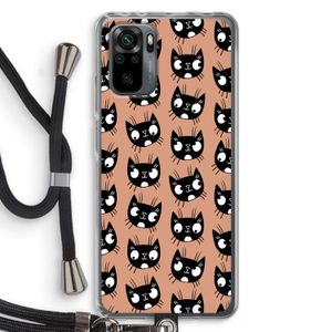 Kat: Xiaomi Redmi Note 10 Pro Transparant Hoesje met koord