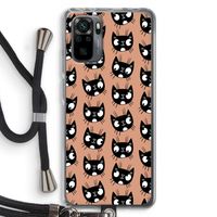 Kat: Xiaomi Redmi Note 10 Pro Transparant Hoesje met koord