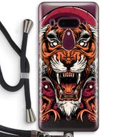 Tiger and Rattlesnakes: HTC U12+ Transparant Hoesje met koord