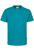 HAKRO 281 Comfort Fit T-Shirt ronde hals smaragd, Effen