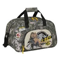 Sporttas Jurassic World Warning Grijs 40 x 24 x 23 cm Sporttas Jurassic World Warning Grijs 40 x 24 x 23 cm