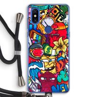 No Rules: Xiaomi Mi Mix 3 Transparant Hoesje met koord No Rules: Xiaomi Mi Mix 3 Transparant Hoesje met koord