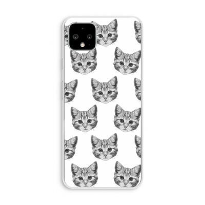 Kitten: Pixel 4 XL Transparant Hoesje
