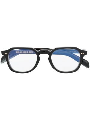 Cutler & Gross lunettes de vue à monture carrée - Noir