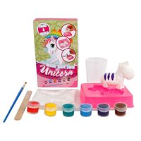 Merkloos / Sans Marque Schilder je eigen gips eenhoorn