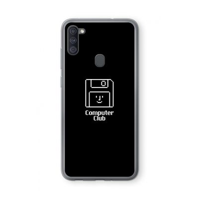 Hello: Samsung Galaxy A11 Transparant Hoesje