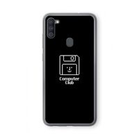 Hello: Samsung Galaxy A11 Transparant Hoesje
