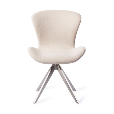 Jesper Home Moji eetkamerstoel Coconuts turn steel