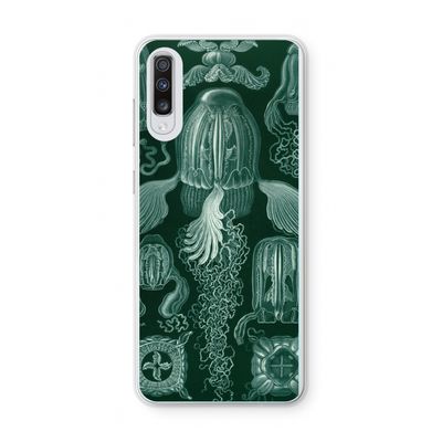 Haeckel Cubomedusae: Samsung Galaxy A70 Transparant Hoesje