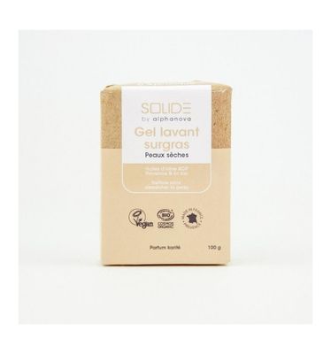 Cleansing bar bio gel droge huid sheabutter