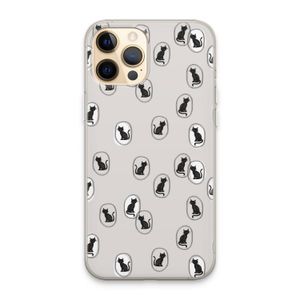Miauw: iPhone 13 Pro Max Transparant Hoesje