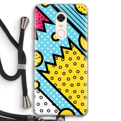 Pop Art #1: Xiaomi Redmi 5 Transparant Hoesje met koord