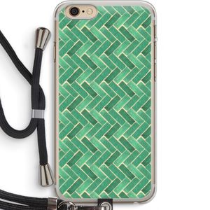 Moroccan tiles 2: iPhone 6 PLUS / 6S PLUS Transparant Hoesje met koord