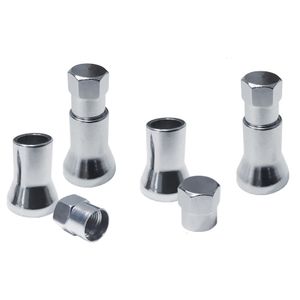 Simoni Racing ventieldoppen 'Chrome Valve' SRCAPS3X