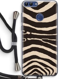 Arizona Zebra: Huawei P Smart (2018) Transparant Hoesje met koord