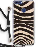 Arizona Zebra: Huawei P Smart (2018) Transparant Hoesje met koord
