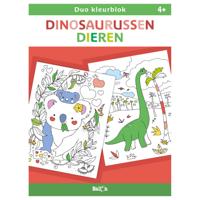 Standaard Uitgeverij Duo kleurblokken - dinosaurussen en dieren